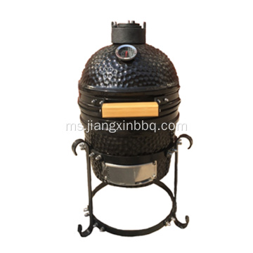 Grill Kamado 12 Inci Dengan Tapak Besi